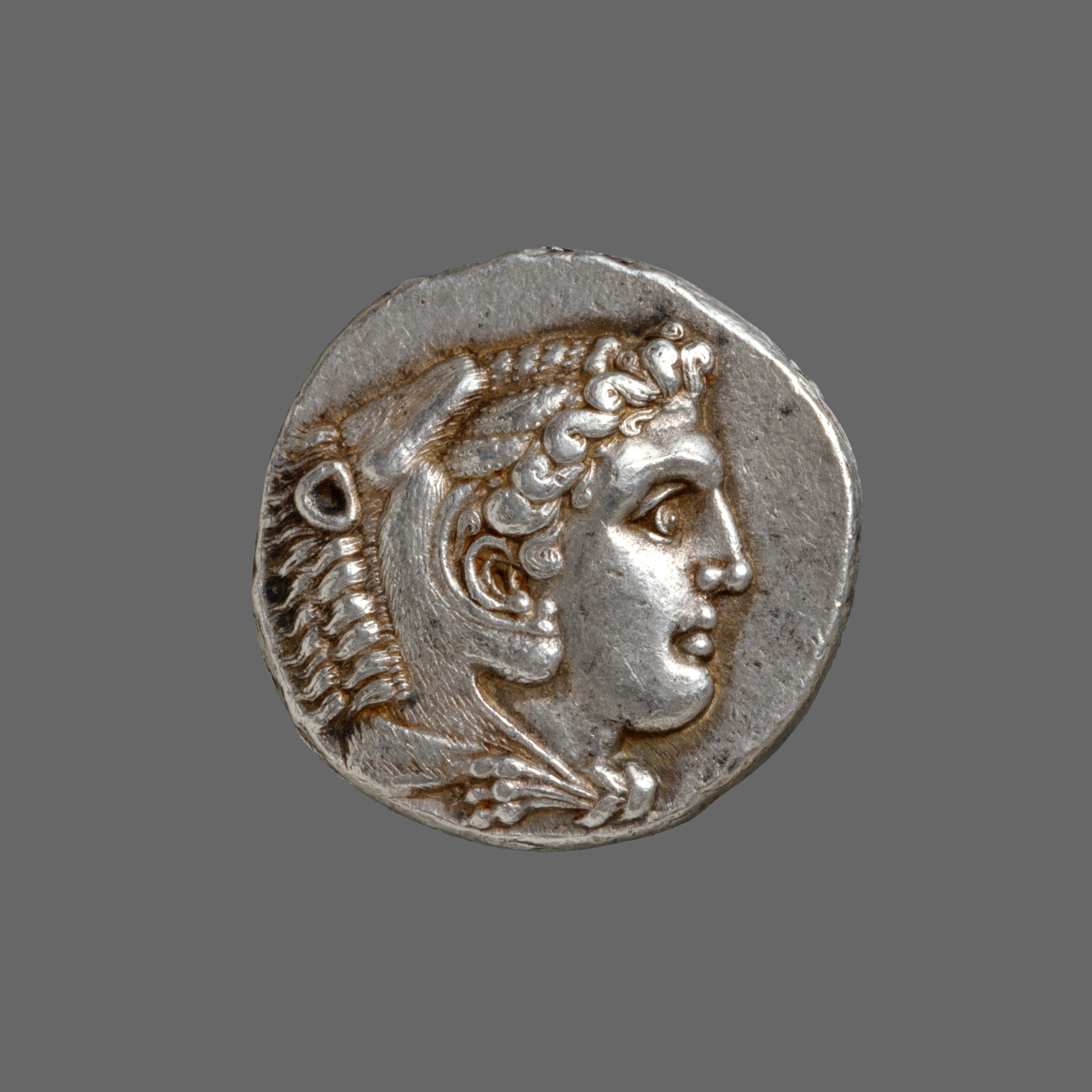 アレクサンドロス大王　ドラクマ銀貨